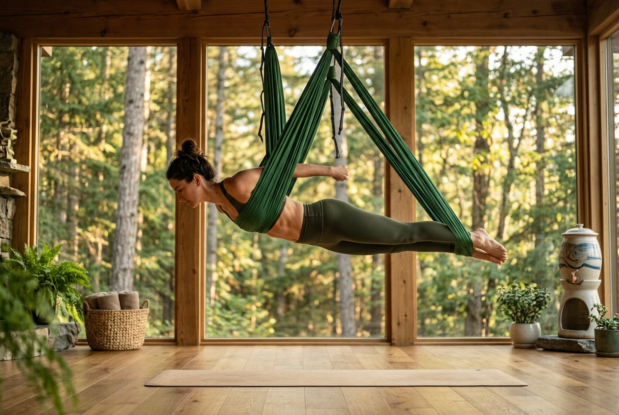 Aerial Yoga Class