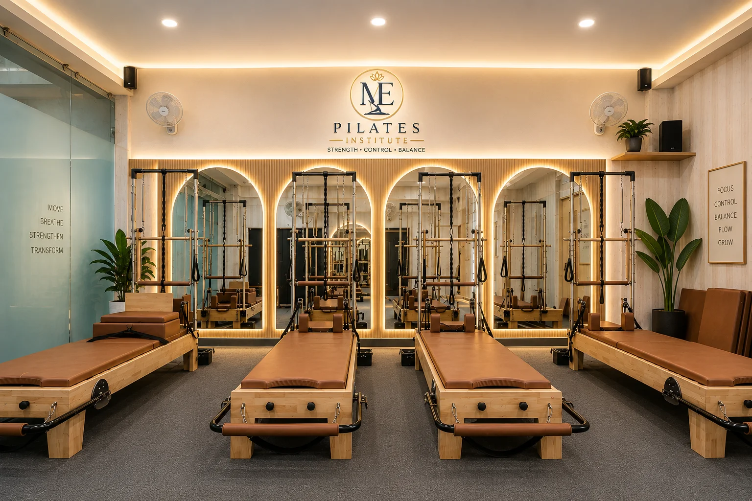 ME Pilates state-of-the-art Reformer studio in Dehradun